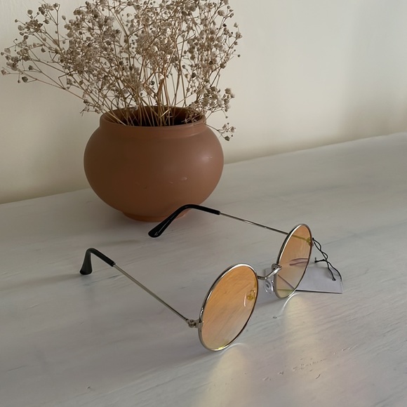 Reflecting sunglasses / john lennon style - round sunglasses - Picture 4 of 5